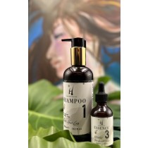 何首烏養髮液 60ml + 何首烏葫蘆巴逆襲健髮洗髮精(300ml) 